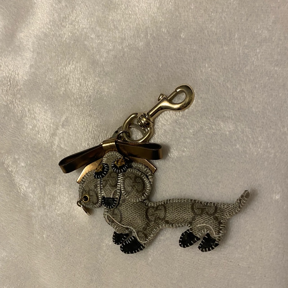 Gucci Vintage Dachshund Keychain